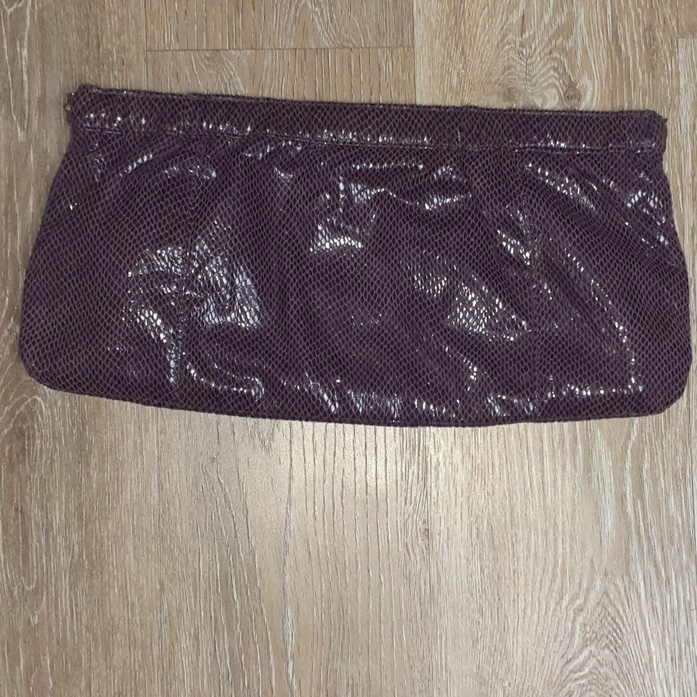 Old Navy Purple Envelope Clutch